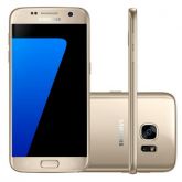 Galaxy S7 Samsung 32GB Dourado Seminovo - Muito Bom