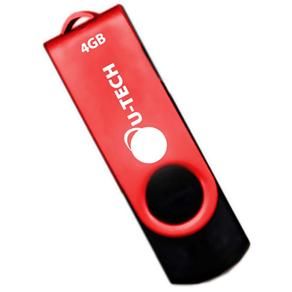 Pen Drive Utech 4GB Vermelho