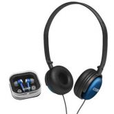 Fone de Ouvido Headphone e Earphone 1,6m Azul CV140 - Coby