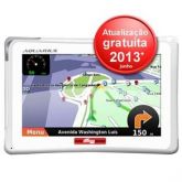 GPS Guia 4 Rodas 4.3” Touch Screen Slim com TV Digital e Ale