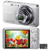 Câmera Sony DSC-W630 Prata c/ 16.1MP, LCD 2,7”, Zoom Óptico