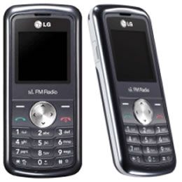 Celular LG KP 105 com Rádio FM