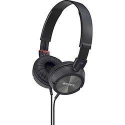 Fone de Ouvido Sony Supra-Auricular Preto - MDR-ZX300/BQAE