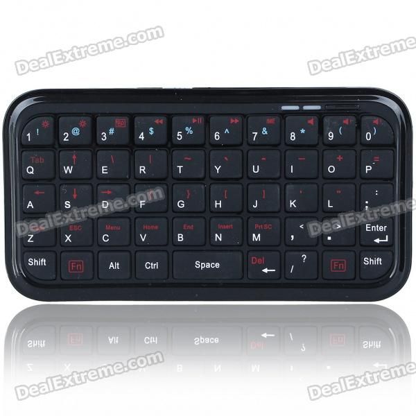 Mini Teclado chave recarregável