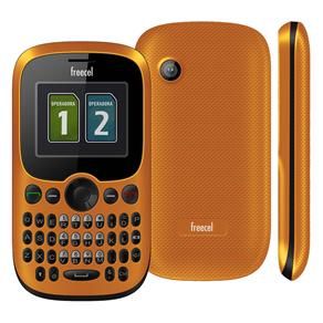 Celular Desbloqueado Freecel 1440 FreeOne Laranja com Dual C